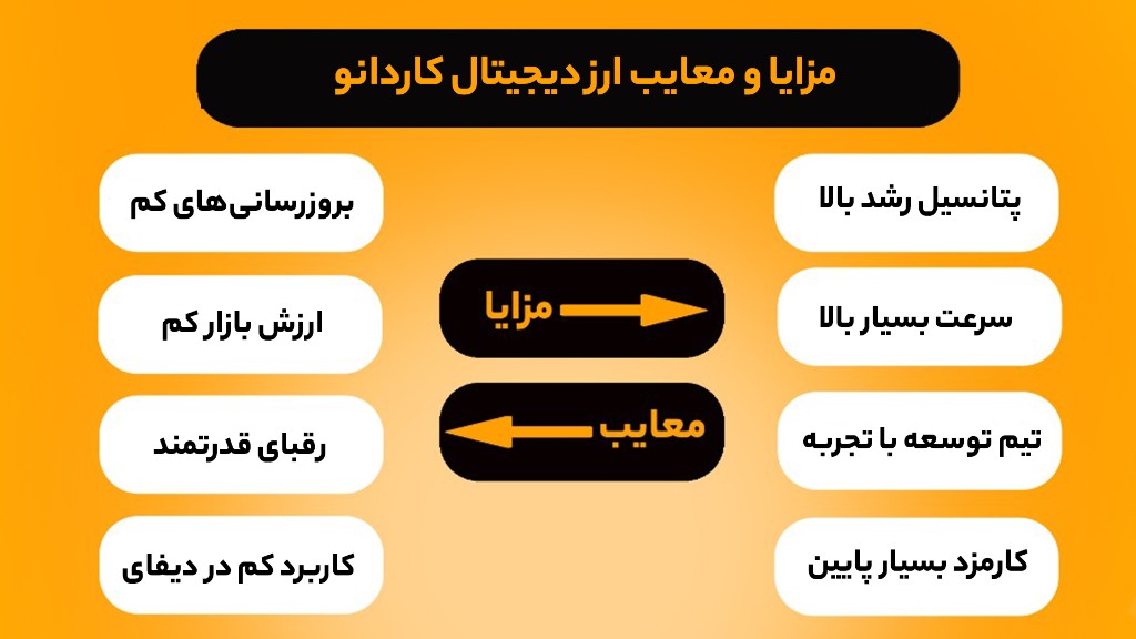 چالش‌ها و ریسک سرمایه گذاری در کاردانو