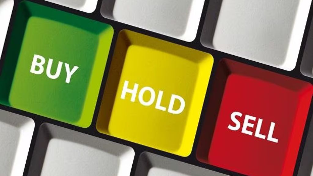 دکمه خرید، فروش و نگه داشتن در ترید