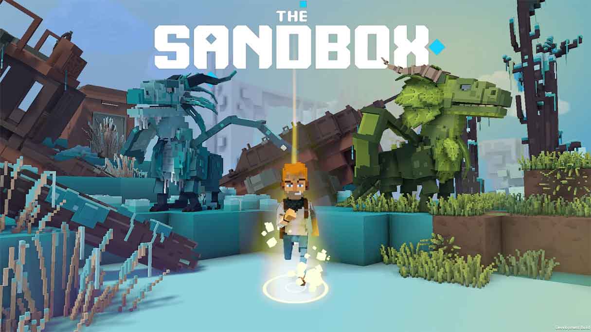 بازی Sandbox یک بازی متاورس غیرمتمرکز است که بر روی بلاک‌چین اتریوم ساخته شده.