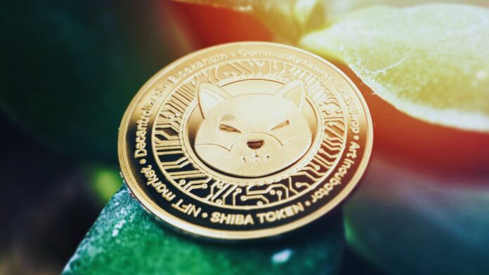 نماد توکن SHIB در کنار لوگوی شیباریوم، نشان‌دهنده‌ی فعالیت شبکه شیباریوم علیرغم خروج کاربران از این پلتفرم.