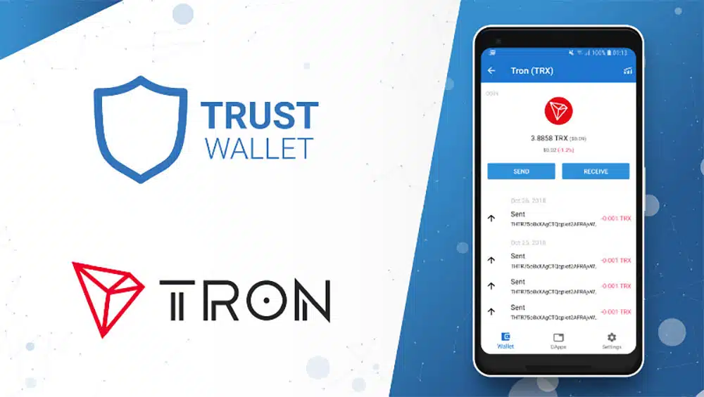 خرید ترون در تراست ولت
