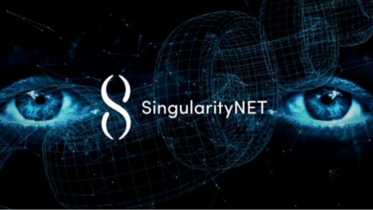 ظراحی singularitynet در کتار دو چشم