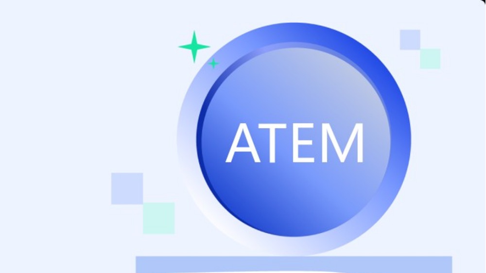 لوگو آبی آتم ATEM در رابطه با تحلیل ارز آتم نتورک