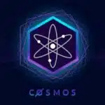 طراحی لوگو کازماس cosmos و رمز ارز Atom