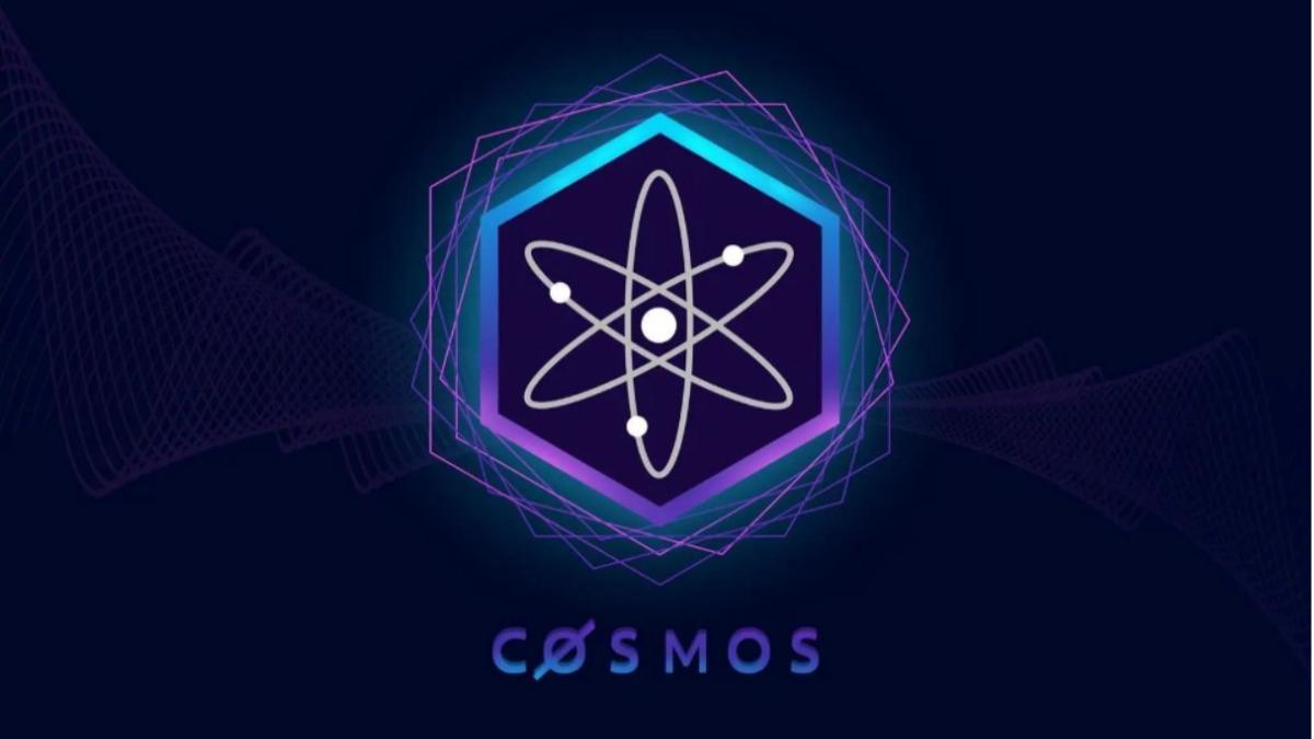 طراحی لوگو کازماس cosmos و رمز ارز Atom