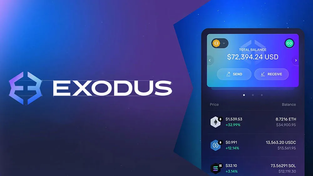 اکسودوس ابتدا فقط یک کیف پول دسکتاپ بود، اما حالا برنامه iOS و اندروید دارد