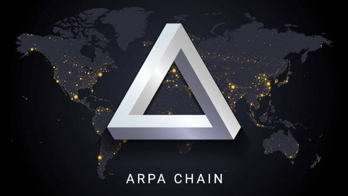 طراحی لوگوی آرپا پس زمینه جهان با تمرکز روی محاسبات لایه 2 در بلاک چین ARPA