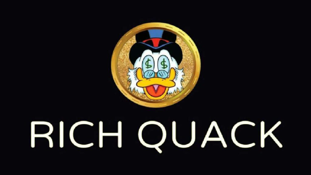 شت‌کوین ریچ کواک (Rich Quack) یک پروژه رمزنگاری روی پلتفرم زنجیره بایننس است. 
