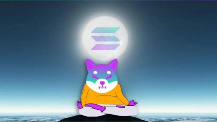 لوگوی ترکیب SHIBA و SOLANA