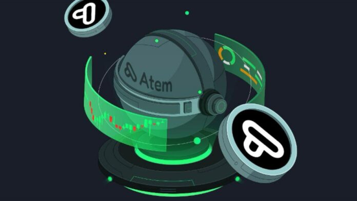 what-is-atem-network طراحی سبز لوگو ارز ATM