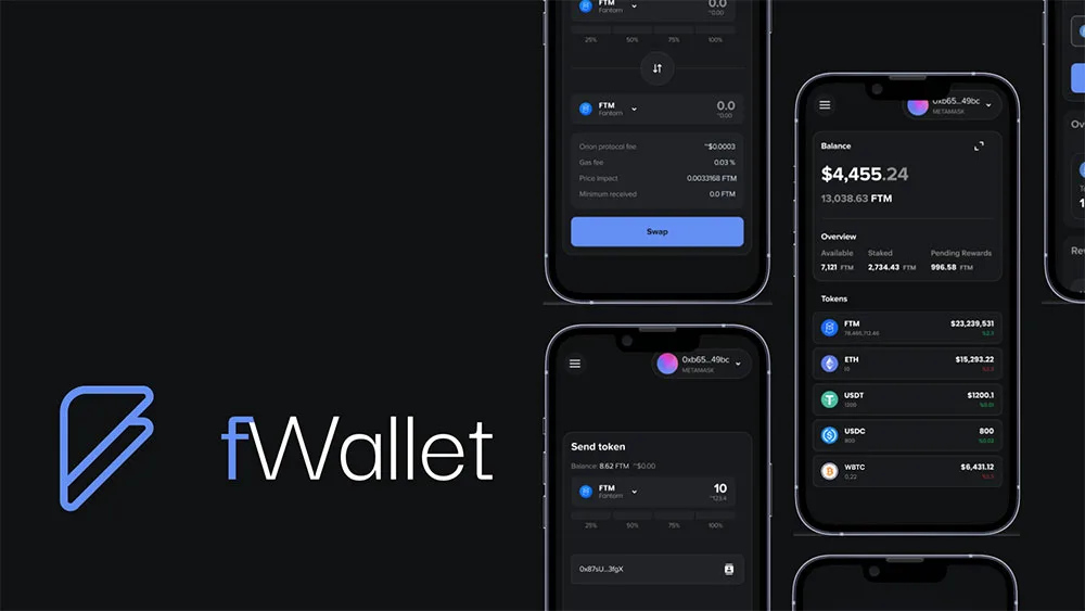 fWallet کیفپول رسمی اکوسیستم ارز دیجیتال فانتوم است