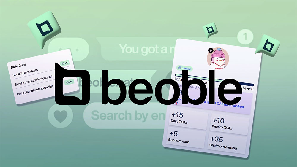 پیام‌رسان وب 3، پروژه اصلی بیبل (Beoble) به‌شمار می‌رود