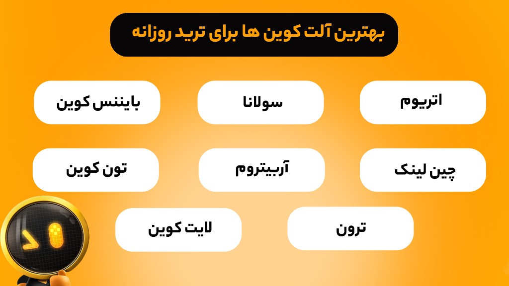 سایر ارزهای دیجیتال برای ترید روزانه