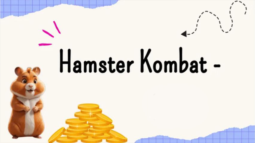 تصویر یک همستر و چند سکه ارز دیجیتال مربوط به بازی همستر کمبات
