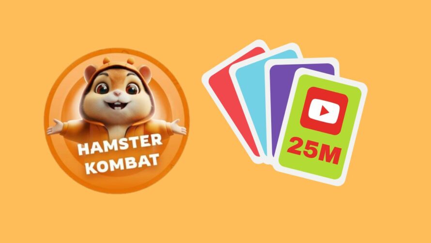 کارت جدید همستر کامبت به نام یوتیوب ۲۵ میلیونی