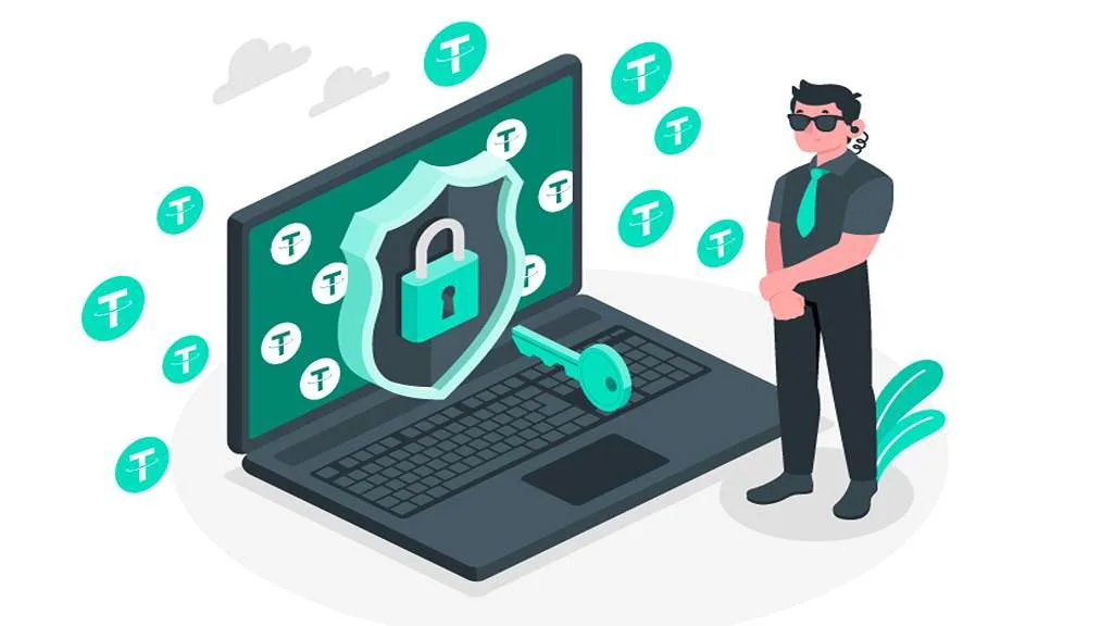 نکات امنیتی در خرید و نگهداری تتر 