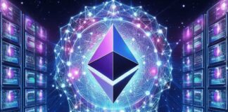 ارتقای جدید اتریوم چه تغییراتی را به همراه خواهد داشت؟ تصویر اتریوم با پس زمینه فضای دیجیتال