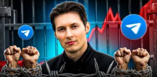 ارز داگز در شبکه تون با ۲۱٪ رشد به دلیل آزادی پاول دورف با وثیقه ۵ میلیون یورویی منفجر شد پاول دروف و زندان