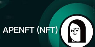 آموزش نحوه انتقال apenft به تراست ولت از صرافی نماد ارز ایپ ان اف تی در صفحهای مشکی و سبز