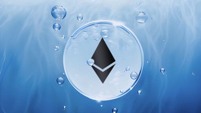 ethereum-in-water لوگو اتریوم زیر آب