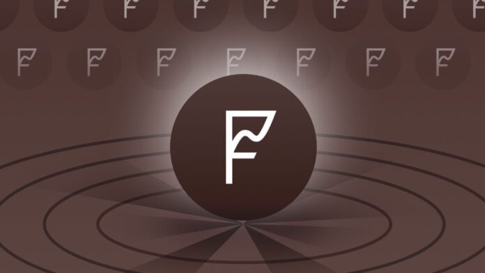 لوگو ارز فرانتیر پس زمینه قهوه ای