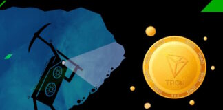 آموزش استخراج ترون با گوشی چگونه است؟ کارت گرافیک در حال کندن زمین و لوگو و سکه ترون