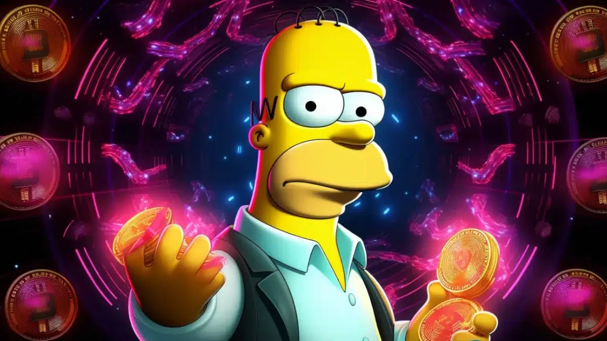 simpson-coin-in-hand کاراکتر سیمپسون با سکهای در دست