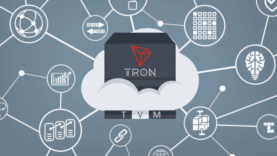 پوستر tvm ماشین مجازی ترون تم بلاکچین