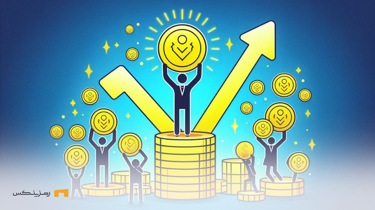 toncoin-supply-profit-record-price-predictions فردی بالای چند سکه در حالی که یک تون کوین در دست دلرد