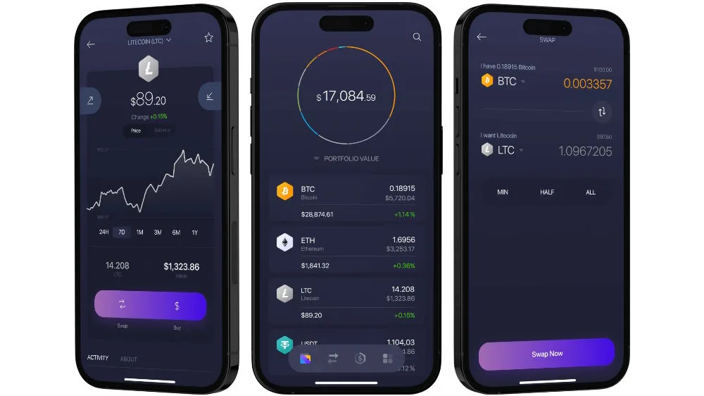 اکسودوس (Exodus)؛ بهترین کیف پول لایت کوین برای تازه‌کارها