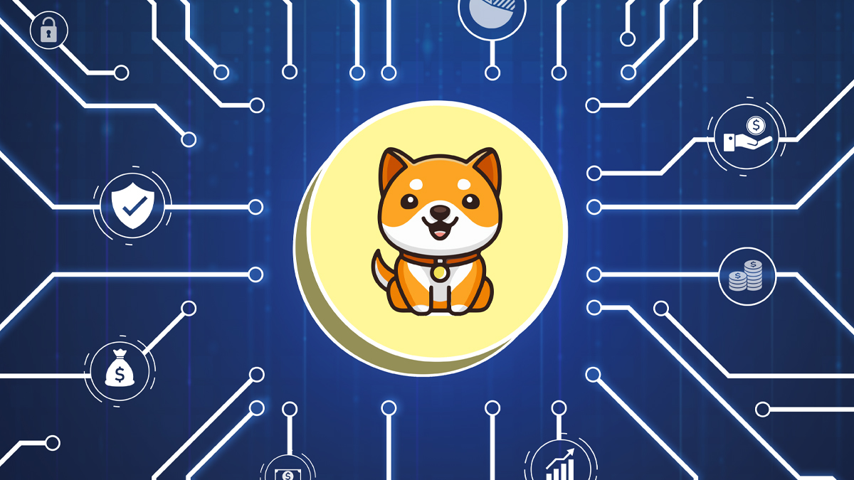 تحلیل آنچین بیبی دوج لوگو آنچین بیبی دوج کوین