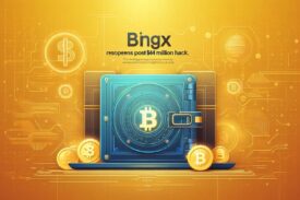 کیف پول با بیت کوین اطرافش