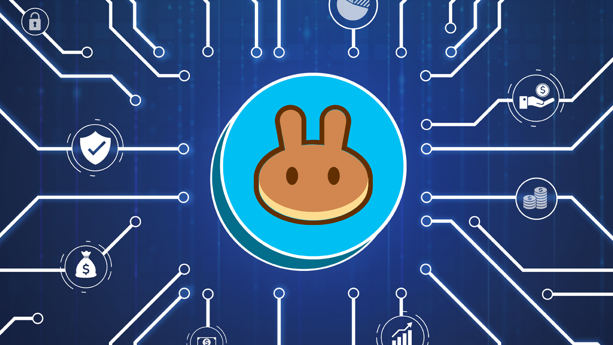 تحلیل آنچین کیک لوگو پنکیک سواپ