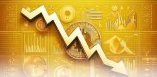 دلیل افت بیت کوین به زیر ۶۰,۰۰۰ دلار چیست؟ بیت کوین و فلش رو به پایین