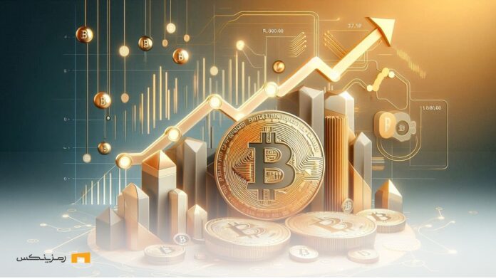 bitcoin-spot-etfs-1-million-btc-satoshi سکه بیت کوین فلش رو به بالا و چارت