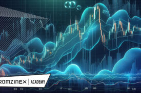 تصویر نمودار قیمت با کندل قرمز و سفید و سبز