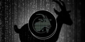 گوتسئوس ماکسیموس (GOAT) در رمزینکس لیست شد! لوگوی گوتسئوس ماکسیموس (GOAT) در پس زمینه سیاه سفید