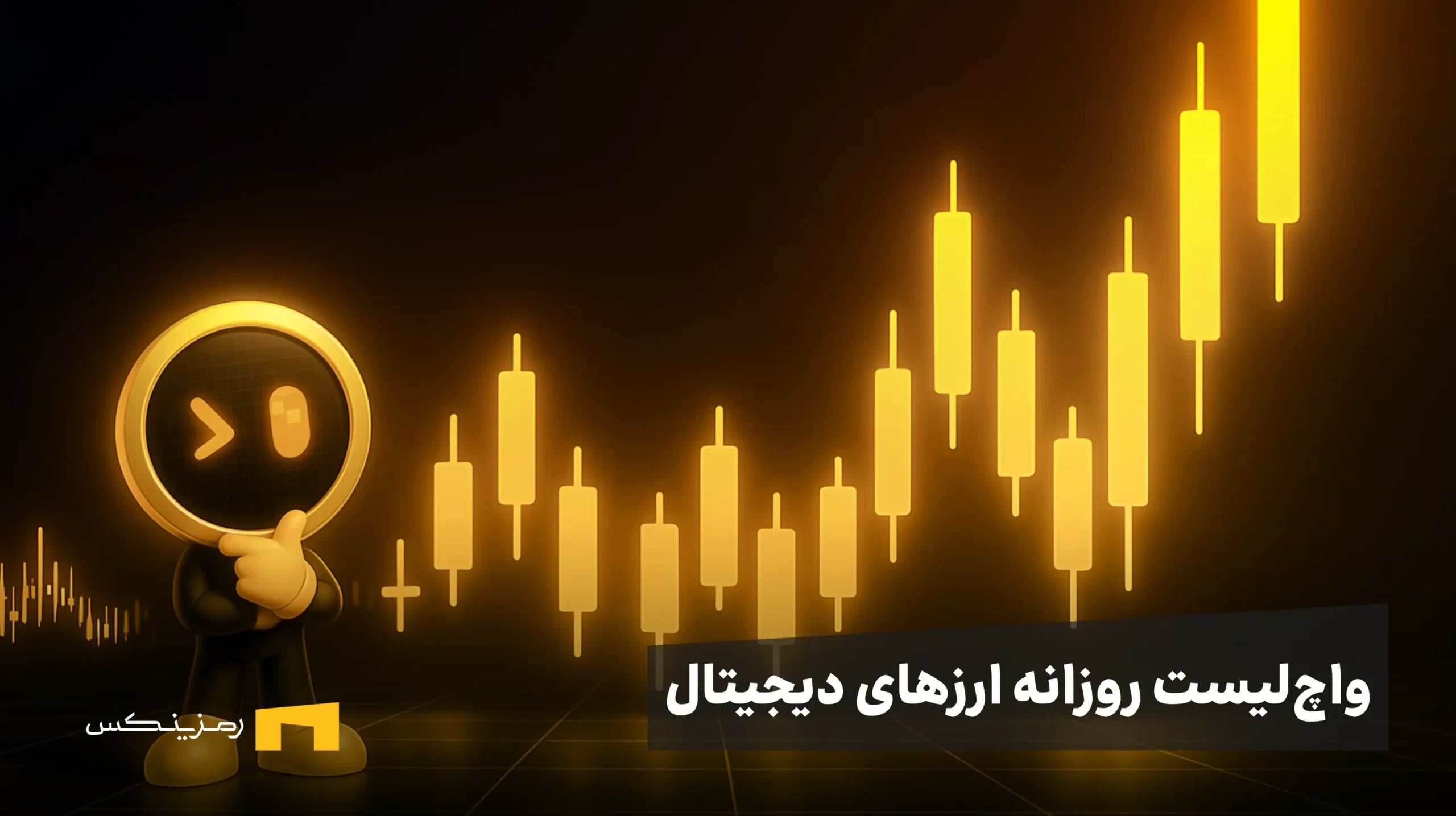 واچ لیست روزانه ارزهای دیجیتال