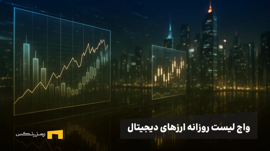 واچ لیست روزانه ارزهای دیجیتال رمزینکس | ۵ ارز با پتانسیل رشد