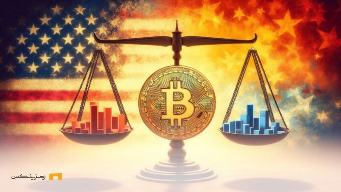 Probability-btc-growth-and-decline-victory-Trump-or-Harris رشد و سقوط بیت کوین با پیروزی ترامپ یا هریس