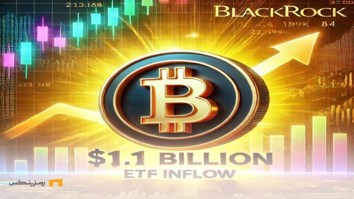bitcoin-etf-blackrock-record بیت کوین و ای تی اف