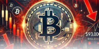 بیت کوین به ۹۳ هزار دلار رسید؛ تسویهها بازار را شوکه کرد! سقوط بیت کوین