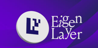 ایگن لیر (EIGEN) در رمزینکس لیست شد! لوگوی ایگن لیر در پسزمینه بنفش
