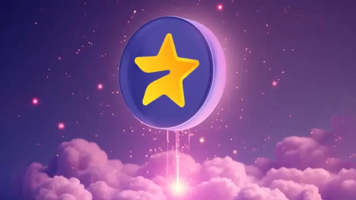 major-token-in-the-sky توکن میجر در آسمان ابری بنفش رنگ