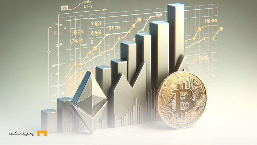 رکورد جریان ورودی ETF های اتریوم زده شد رکورد جریان ورودی ETF های اتریوم زده شد