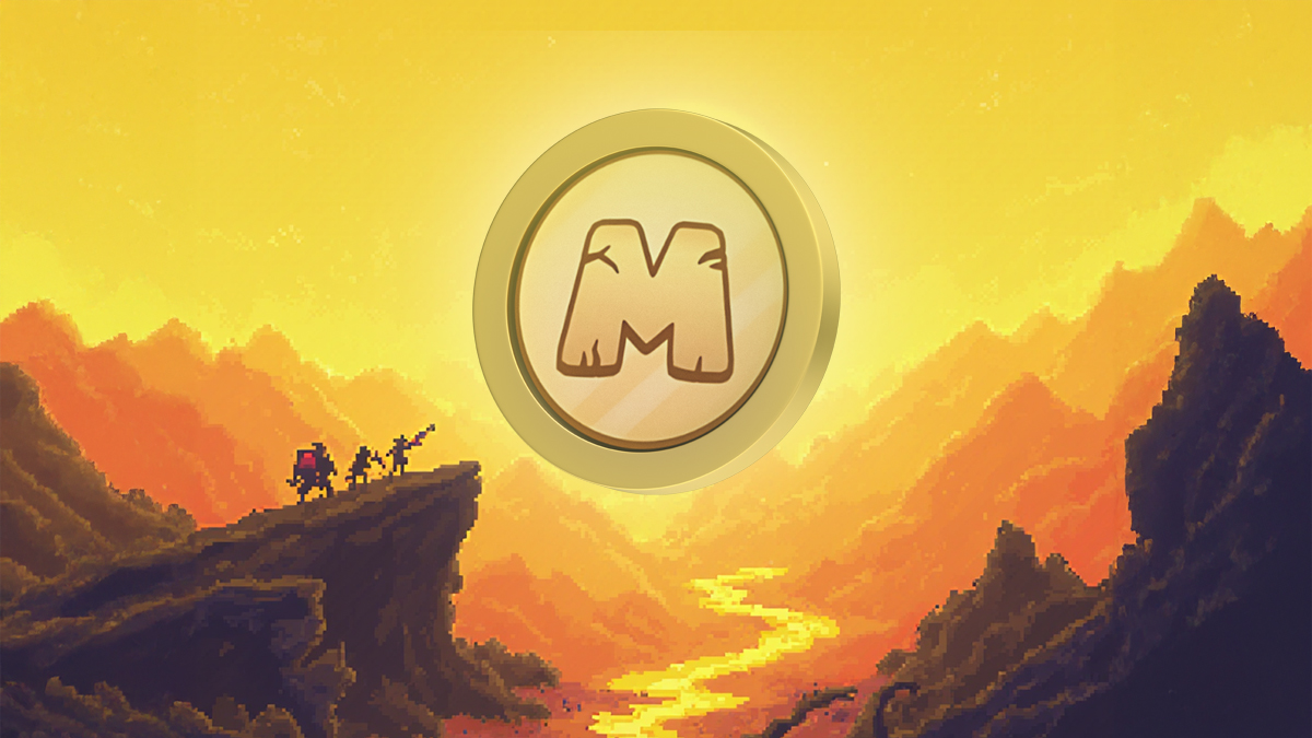 میم فای (MemeFi) در رمزینکس لیست شد! لوگوی میم فای که در پسزمینه آن تصویر یک دشت قرار گرفته است.