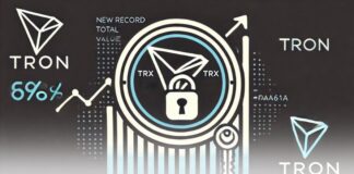 ترون رکورد جدیدی را در ارزش کل قفل شده به ثبت رساند ترون رکورد جدیدی را در ارزش کل قفل شده ثبت کرد