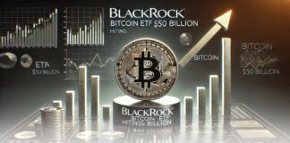 رشد بیسابقه صندوق بیت کوین بلکراک به ۵۰ میلیارد دلار رشد بلک راک بیت کوین