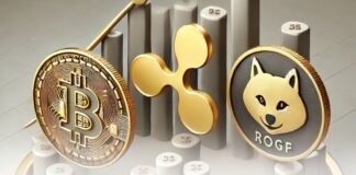 تحلیل وضعیت بیت کوین، ریپل و دوج کوین؛ نشانههای خطر در بازار کریپتو تحلیل ریپل دوج کوین و بیت کوین