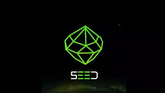 telegram-seed-coin-game-explained نماد بازی سید تلگرام در فضایی سیاه